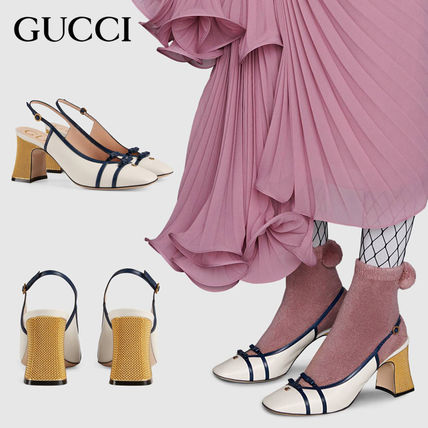 GUCCI 2020 SS Wedge Street Style Plain Party Style Office Style 