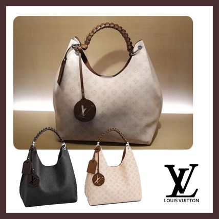 Louis Vuitton MAHINA 2019 20AW Carmel Hobo M52950 M53188 