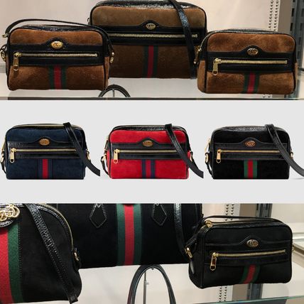 GUCCI Ophidia 2019 SS Casual Style Plain Leather Crossbody Shoulder Bags 