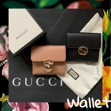 GUCCI Unisex Blended Fabrics Plain Leather PVC Clothing 