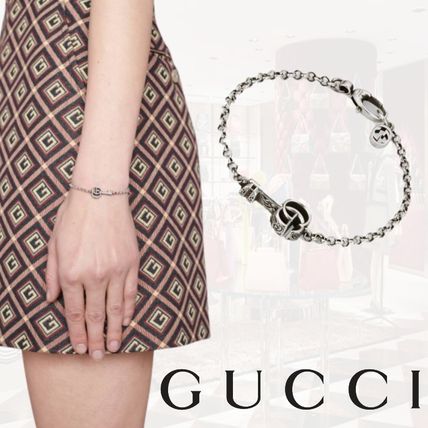 GUCCI Double G Key Bracelet 632207 J8400 0701 