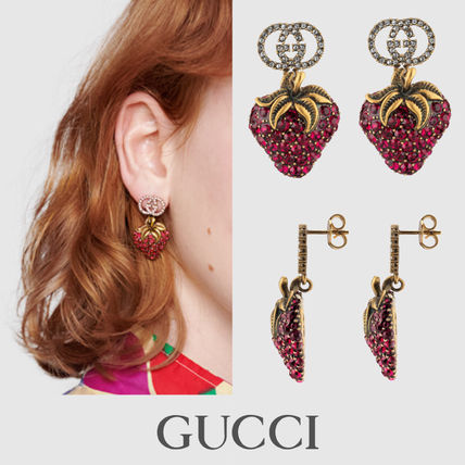 GUCCI 2019 20AW Costume Jewelry Casual Style Party Style With Jewels 