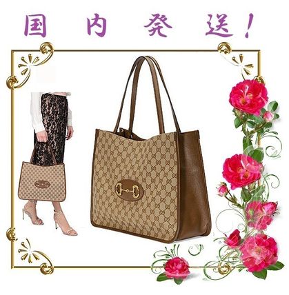 GUCCI 2020 SS Blended Fabrics Totes 