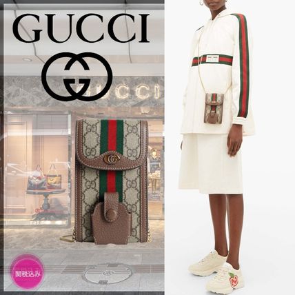 GUCCI GG Supreme 2020 SS Monogram Chain iPhone 8 iPhone 8 Plus iPhone X iPhone XS 59866596IWS 