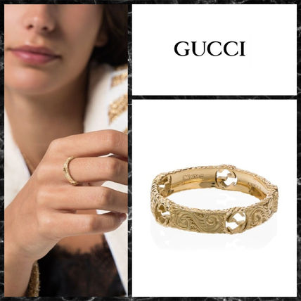 GUCCI 2020 SS Casual Style 18K Gold Elegant Style Fine 