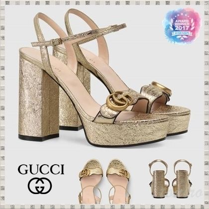 GUCCI 2019 SS Platform Sandal With Double