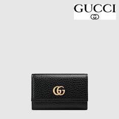 GUCCI 2019 SS Gg Marmont Leather Key Case