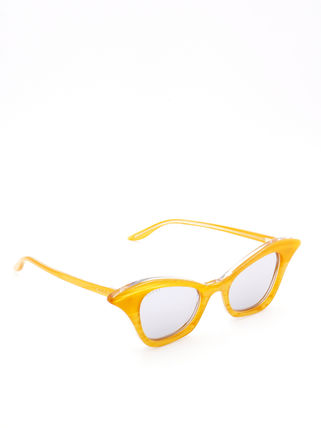 GUCCI 2020 SS Sunglasses GG0707S 002 YELLOW YELLOW SILVER GG0707S 
