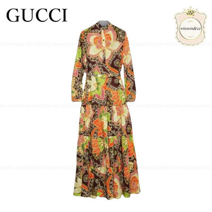 GUCCI 2019 20AW Maxi Dresses 