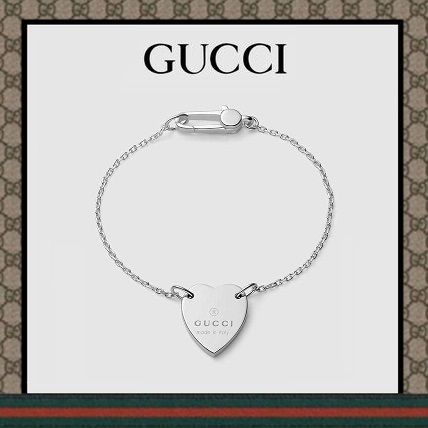 GUCCI Heart Bracelet With Gucci Trademark 223513 