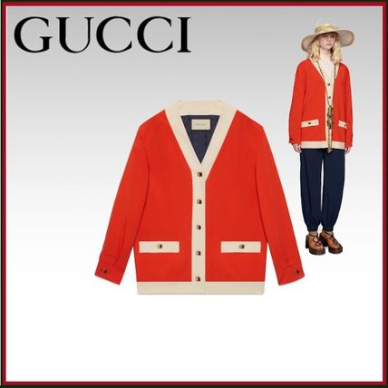 GUCCI 2020 Cruise Plain Medium Oversized Elegant Style Jackets 