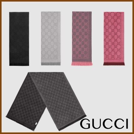GUCCI Gg Wool Scarf