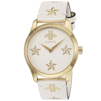 GUCCI Round Quartz Watches Analog Watches GU YA1264096 