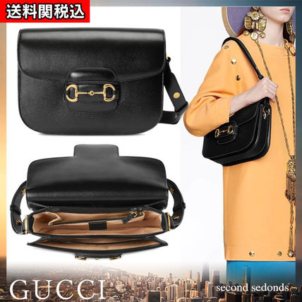 GUCCI 2020 SS Gucci Horsebit 1955 Shoulder Bag 602204 1DB0G 1000 