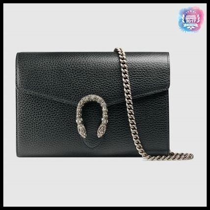 GUCCI Dionysus 2019 SS Dionysus Leather Mini Chain Bag
