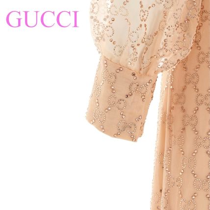 GUCCI 2020 SS Party Style Elegant Style Bridal Dresses 