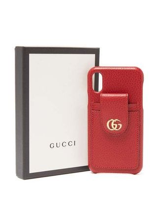 GUCCI 2020 SS Plain Bridal iPhone XS Max Logo Smart Phone Cases 