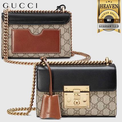 GUCCI 2020 SS Padlock Small Gg Shoulder Bag 409487 KLQJG 9785 