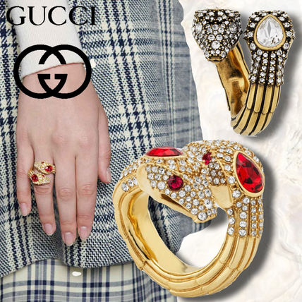 GUCCI Casual Style Unisex Blended Fabrics Animal Street Style 