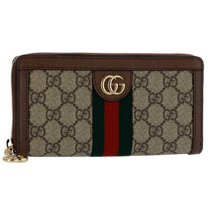 GUCCI Ophidia Ophidia Gg Zip Around Wallet 523154 96IWG 8745 
