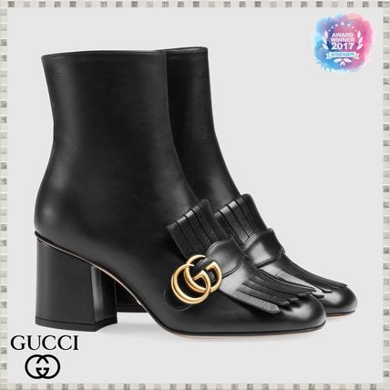 GUCCI 2019 SS Leather Ankle Boot 408210C9D001000 