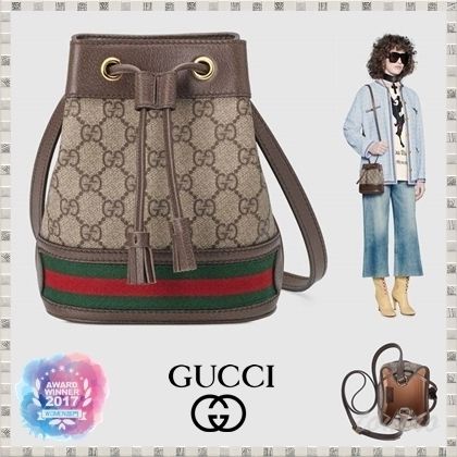 GUCCI Ophidia 2019 SS Ophidia Mini Gg Bucket Bag 55062096I3B8745 