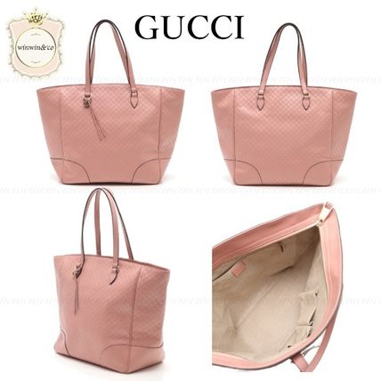 GUCCI Leather Elegant Style Totes 