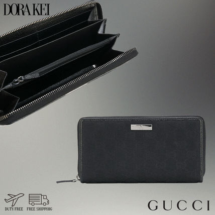 GUCCI GG Supreme Long Wallet Long Wallets 