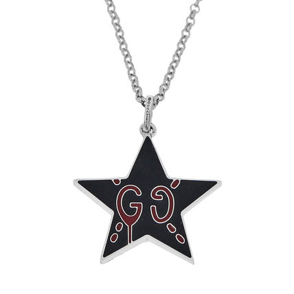 GUCCI Star Unisex Silver NecklacesPendants GUS 459367 J89L04065 