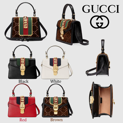 GUCCI Sylvie 2018 19AW Sylvie Leather Mini Bag