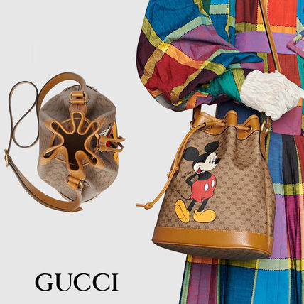 GUCCI Street Style Leather Shoulder Bags 