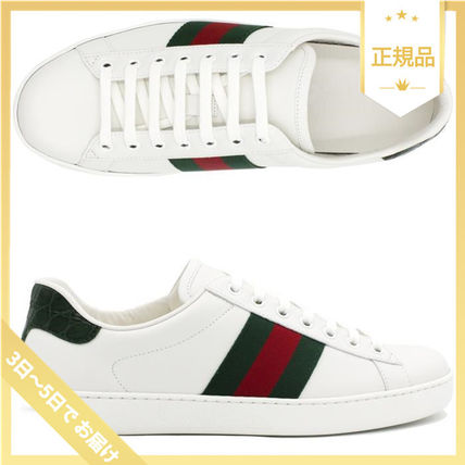 GUCCI Ace 2020 SS WomenS Ace Leather Sneaker
