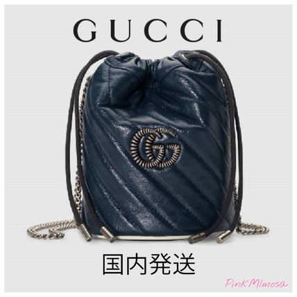 GUCCI GG Marmont 2019 20AW Gg Marmont Mini Bucket Bag