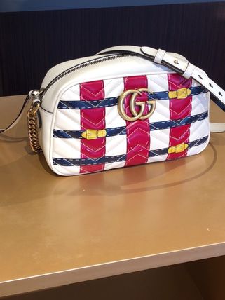 GUCCI GG Marmont Leather Elegant Style Crossbody Shoulder Bags 