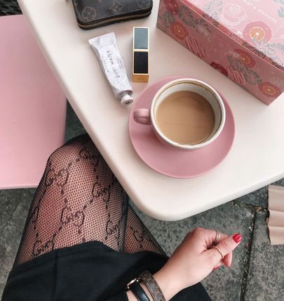 GUCCI 2019 20AW Logo SocksTights 