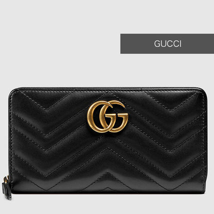 GUCCI GG Marmont Gg Marmont Zip Around Wallet