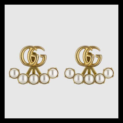 GUCCI Casual Style Elegant Style Earrings 