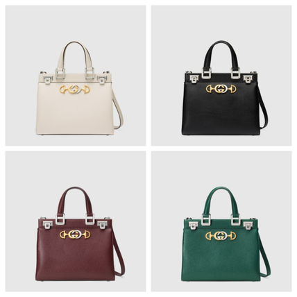 GUCCI 2019 20AW Gucci Zumi Grainy Leather Small Top Handle Bag