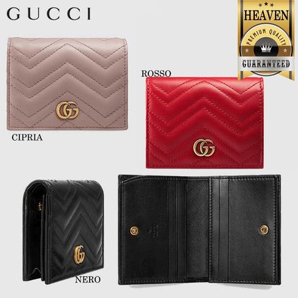 GUCCI GG Marmont 2020 SS Folding Wallets