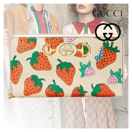 GUCCI 2019 SS Leather Long Wallets 570661 08PAX 9036 