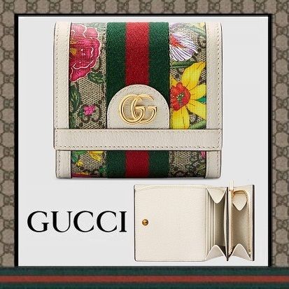 GUCCI Ophidia Ophidia Gg Card Case Wallet 598662 
