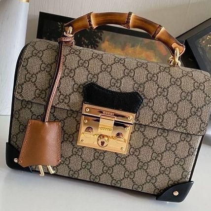 GUCCI GG Supreme 2020 SS Monogram Casual Style Canvas Blended Fabrics 2WAY Chain