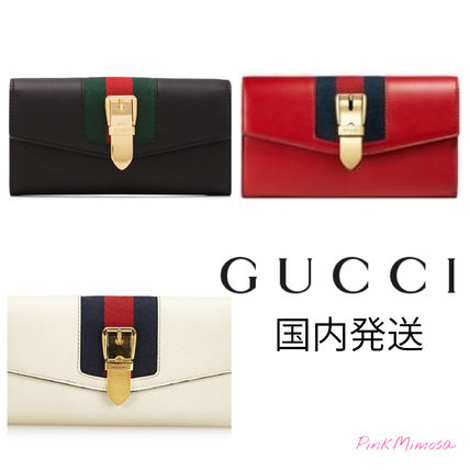 GUCCI Sylvie 2019 20AW Long Wallets 