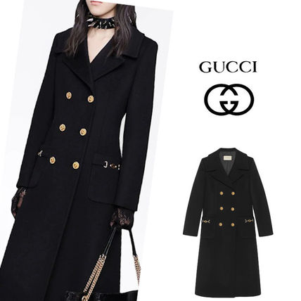GUCCI Wool Long Coats 592185ZHW03F 