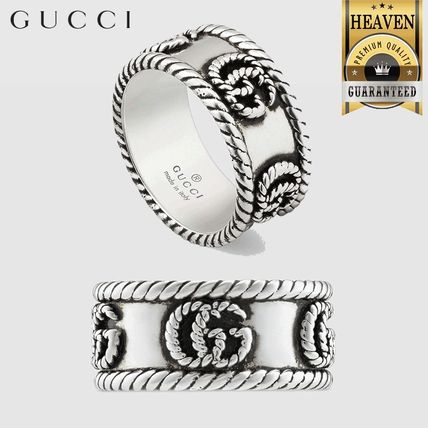 GUCCI 2020 21AW Double G Ring 627729 J8400 0701 