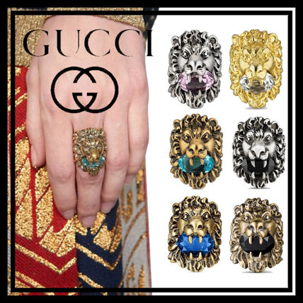 GUCCI 2020 21AW Unisex Animal Rings 
