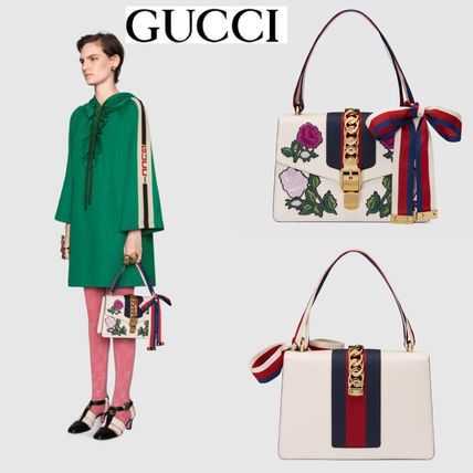 GUCCI Sylvie Shoulder Bags 