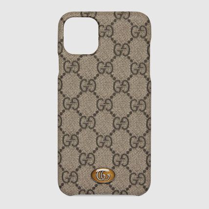 GUCCI Ophidia 2020 21AW Monogram Unisex iPhone 11 Pro Max Smart Phone Cases 