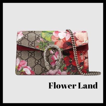 GUCCI Dionysus Flower Patterns Handbags 