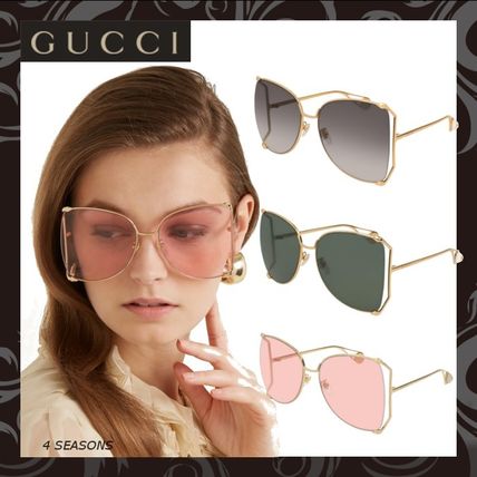 GUCCI 2018 SS Round Sunglasses 